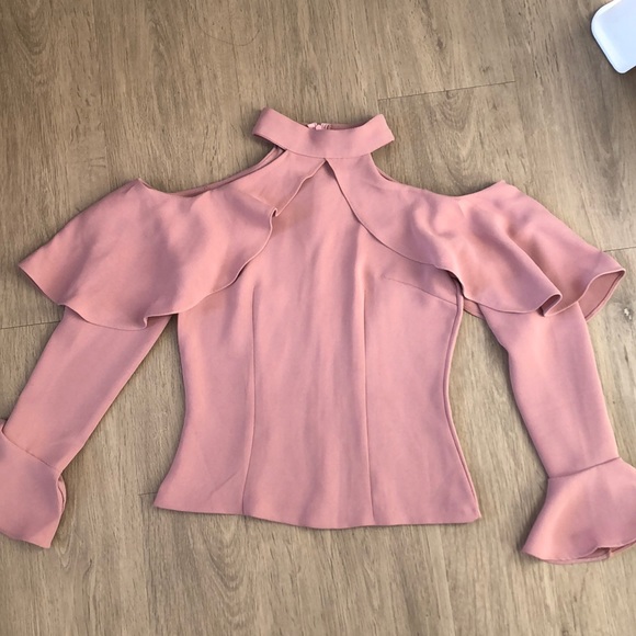 Storets Off Shoulder Ruffle Top Blouse - Picture 2 of 3